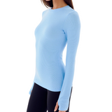Louise Rib Long Sleeve Skylight