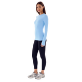 Louise Rib Long Sleeve Skylight