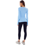 Louise Rib Long Sleeve Skylight