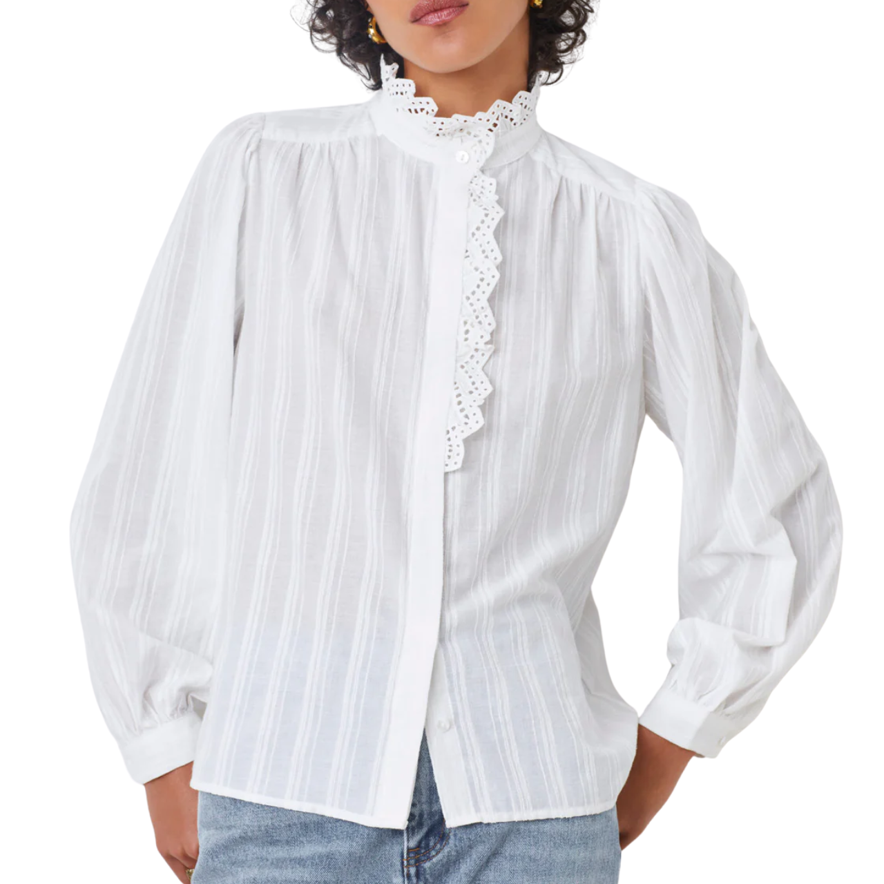 Lover Blanc Blouse