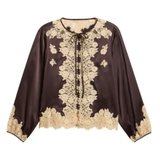 Lucine Top Brown