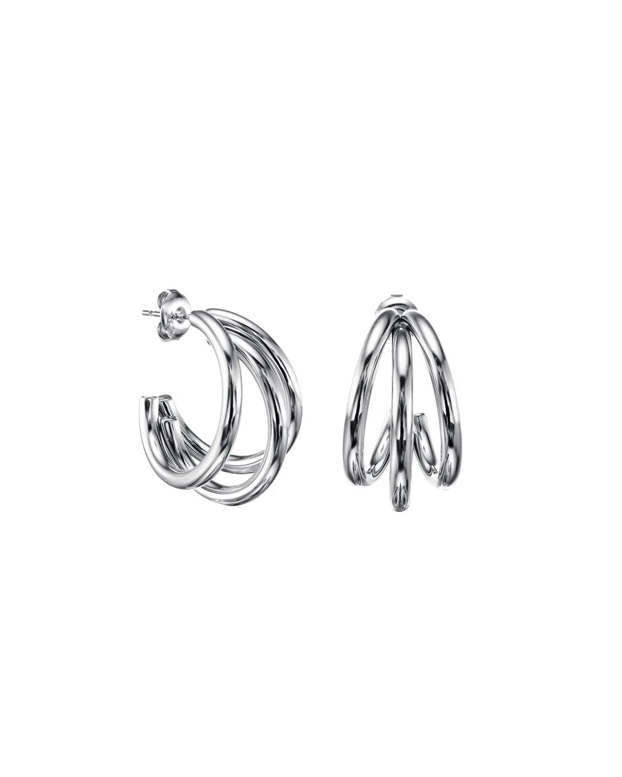 Nara Hoops Silver