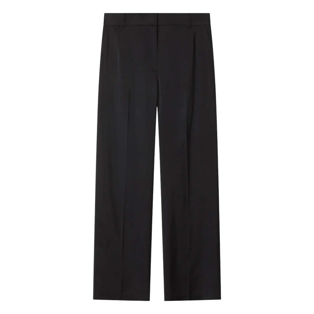Maggie Black Satin Trousers