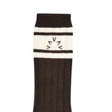 Malissa Plush Wide Rib Sock Coffee Bean