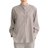 Mandria Shirt Brown Stripe