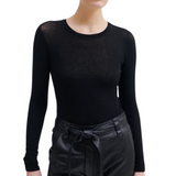 Matima O-Neck Tee Black