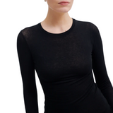 Matima O-Neck Tee Black
