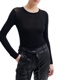 Matima O-Neck Tee Black