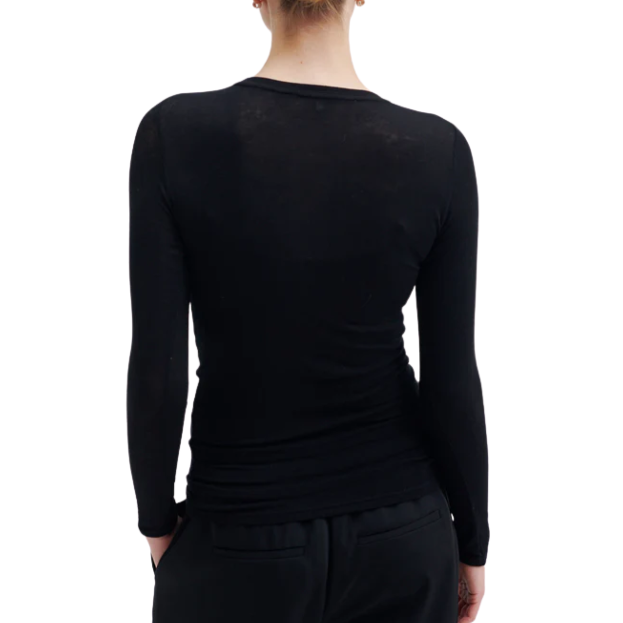 Matima O-Neck Tee Black