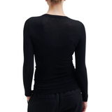 Matima O-Neck Tee Black