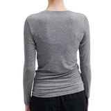 Matima O-Neck Tee Grey