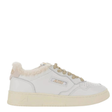 Medalist Low Shearling White Trainers