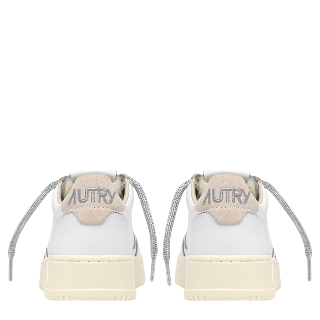 Medalist White Silver Trainers