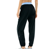 Megan Woven Jogger Black