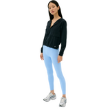 Megan Woven Nylon Jacket Black