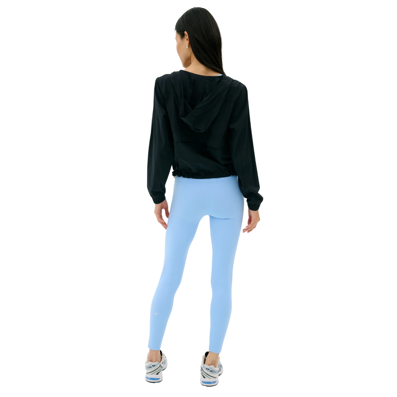 Megan Woven Nylon Jacket Black