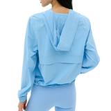 Megan Woven Nylon Jacket Skylight