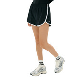 Megan Woven Run Short Black