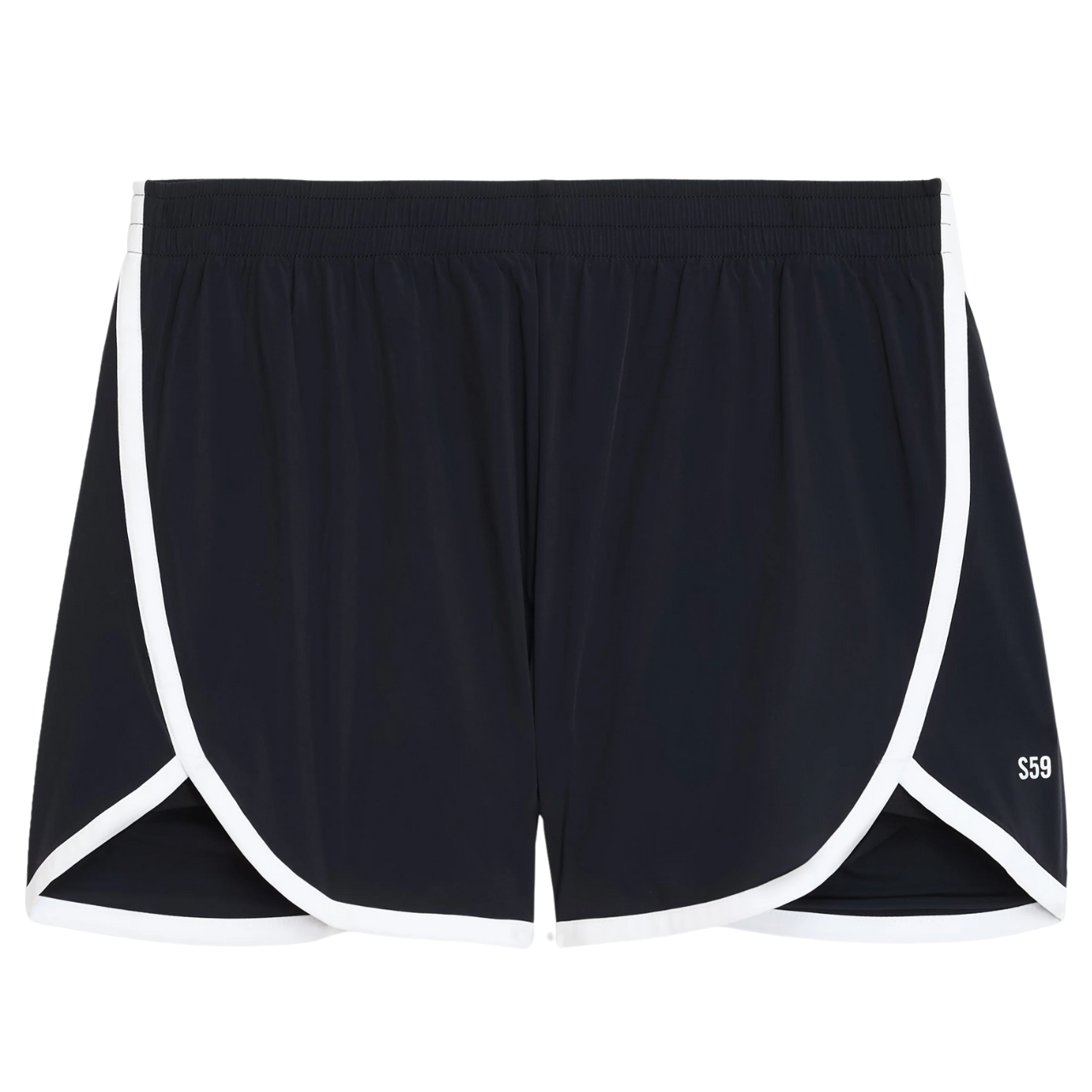 Megan Woven Run Short Black