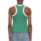 Mia Ringer Tank Green