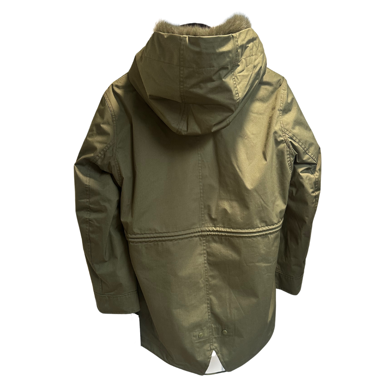 Mid Length Parka Hunter Green