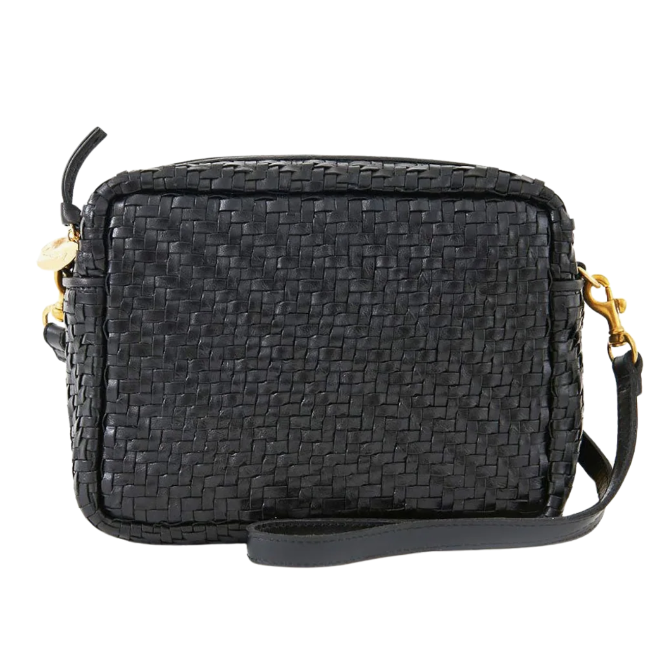 Midi Sac Woven ZigZag Black