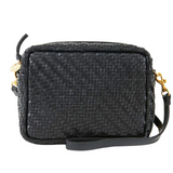 Midi Sac Woven ZigZag Black