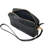 Midi Sac Woven ZigZag Black