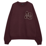 Miles Burgundy Sweatshirt