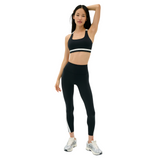 Miles High Waist Rigor 7/8 Black/White