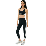 Miles High Waist Rigor 7/8 Black/White