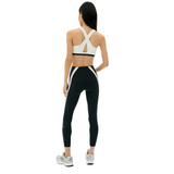 Miles High Waist Rigor 7/8 Black/White