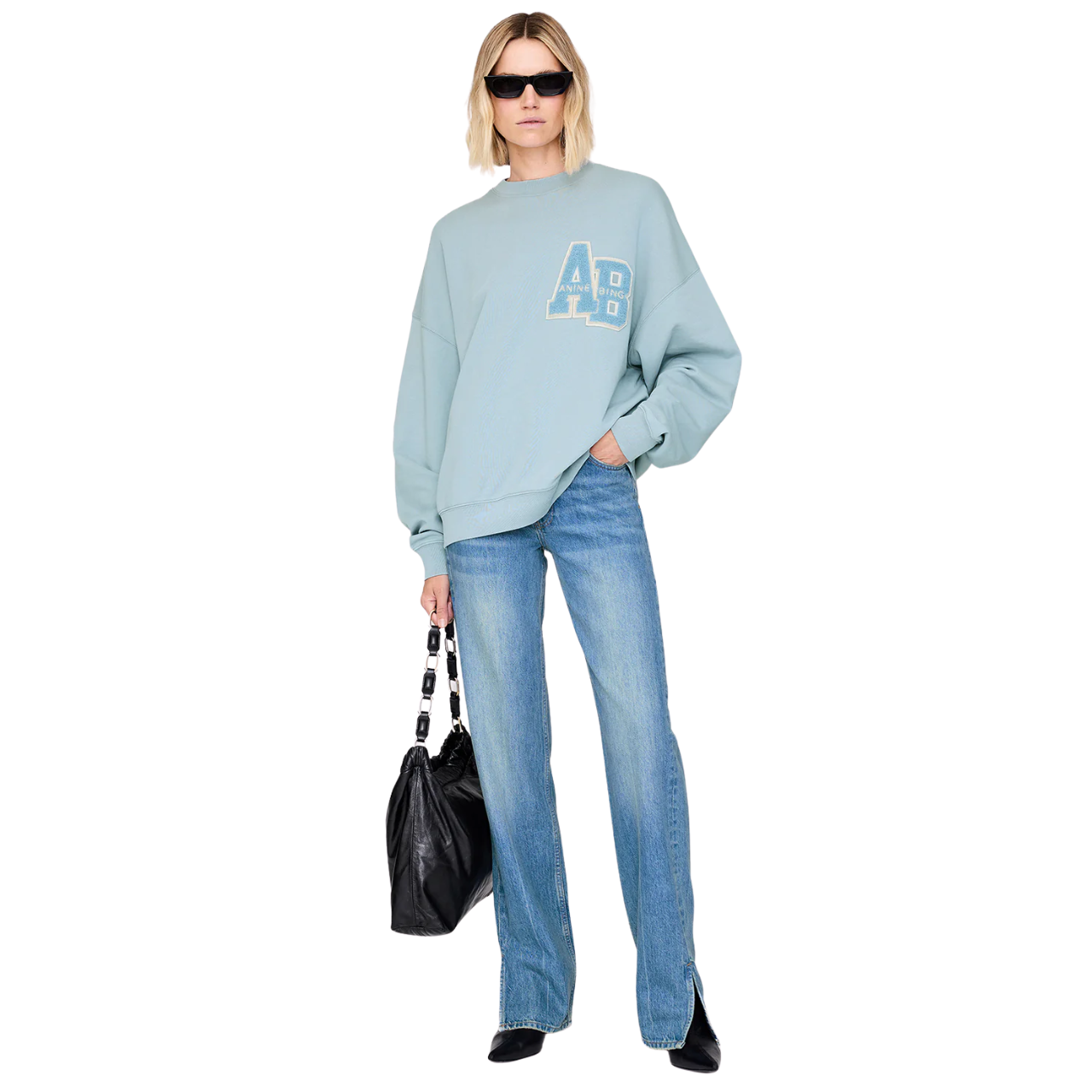 Miles Sweatshirt AB Pale Blue