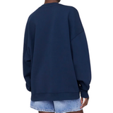 Miles Sweatshirt Washed Navy
