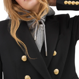 Miller Dickey Jacket Black Gold