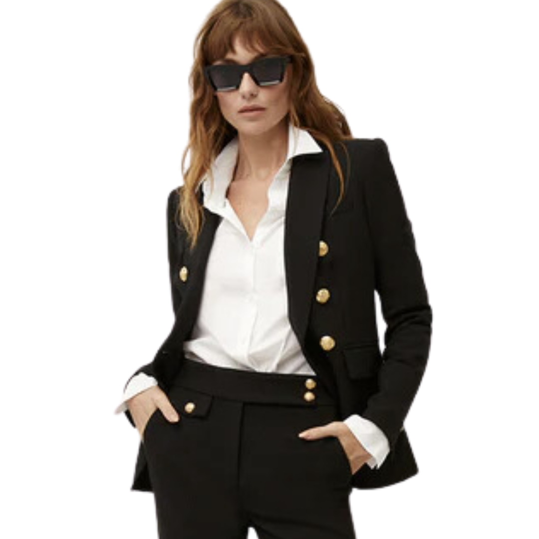 Miller Dickey Jacket Black Gold