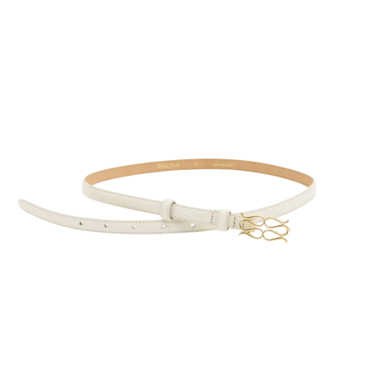 Mini Monogram Belt Vanilla