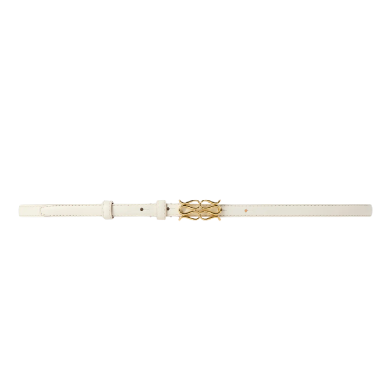 Mini Monogram Belt Vanilla