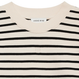 Mona Dress Black Stripe French Terry