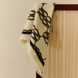 Monogram Cashmere Scarf Cream