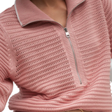 Morwenna Rose Knit Half Zip Sweater