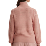 Morwenna Rose Knit Half Zip Sweater