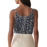 Nalina Top Bleu Fleur