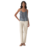 Nalina Top Bleu Fleur