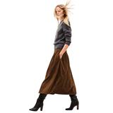 Nolly Suede Skirt Terre