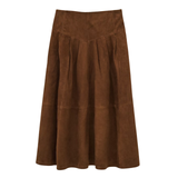 Nolly Suede Skirt Terre