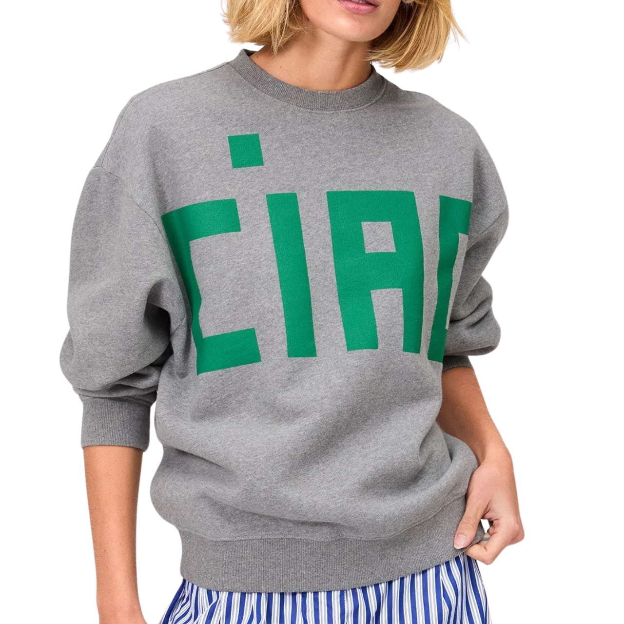 Oversized Sweatshirt Ciao Grey