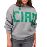 Oversized Sweatshirt Ciao Grey