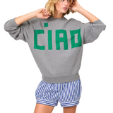 Oversized Sweatshirt Ciao Grey