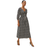 Paio Dress Painted Noir